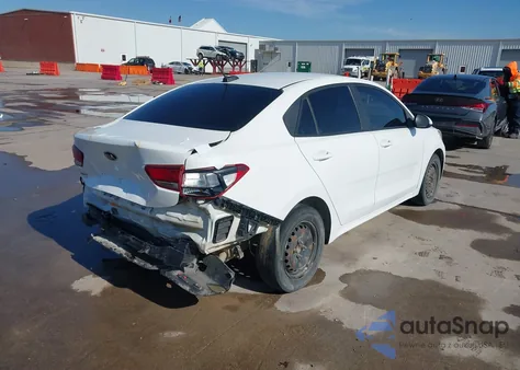 2020 Kia Rio Lx из США, поврежденный, VIN 3KPA24AD3LE289491